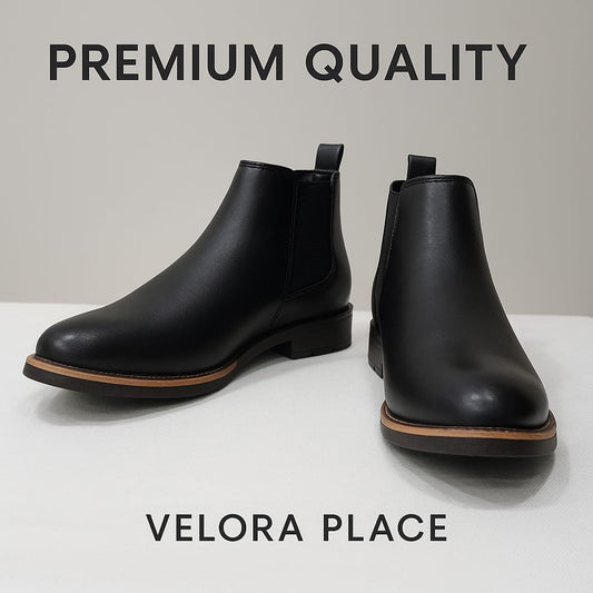 Men's Chelsea Boots |Ankle Boots | Slip-On Synthetic Leather